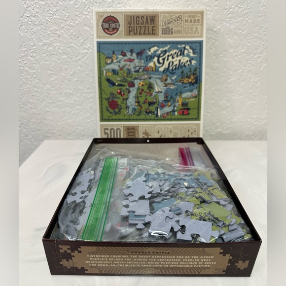 True South - Great Lakes Jigsaw Puzzle - Picture 6 of 6